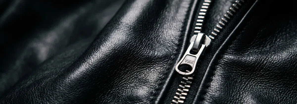 Cazadoras de Cuero Negro para Hombre