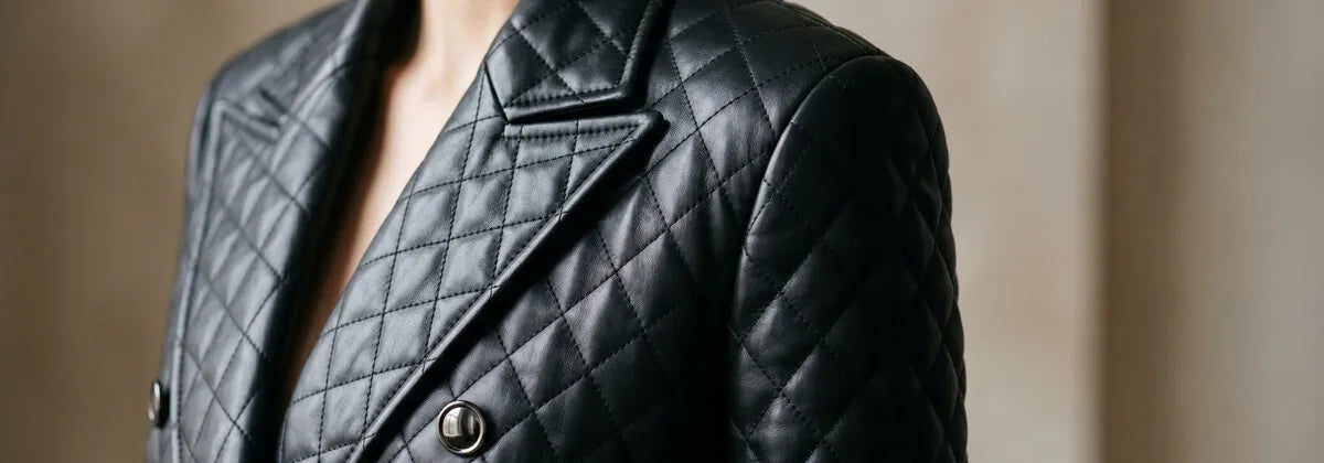 Blazers de Cuero para Mujer