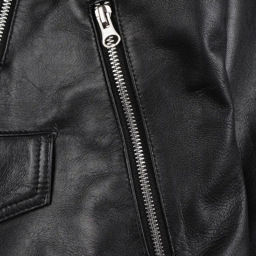 CREMALLERA ASIMÉTRICA, CORTE BIKER SLIM
