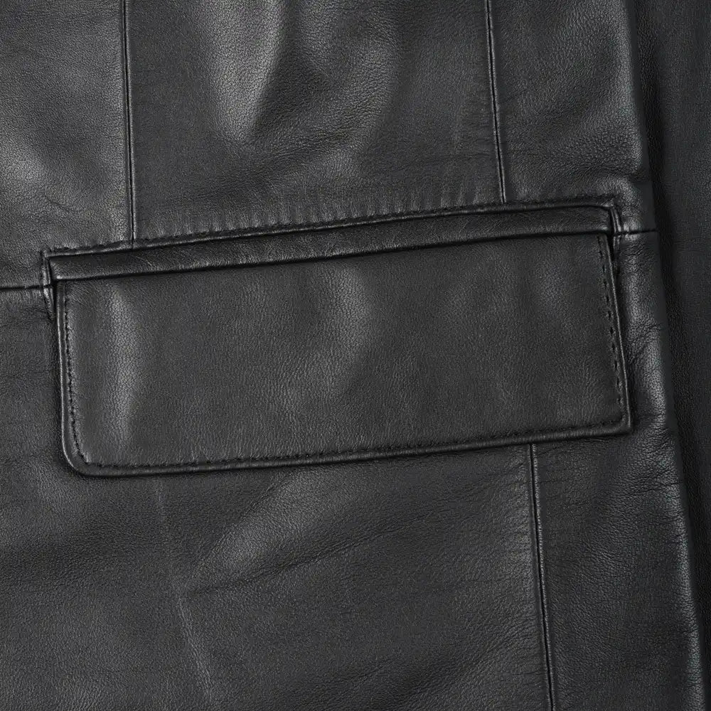 PIEL DE CORDERO NEGRA LISA