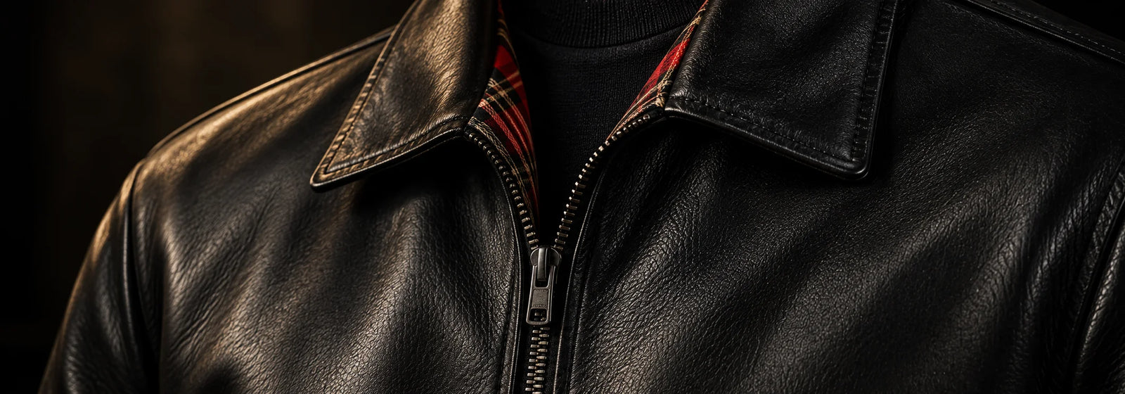 Chaquetas Harrington negras para hombre